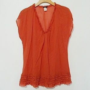 Final Markdown! J.Crew Orange Tunic